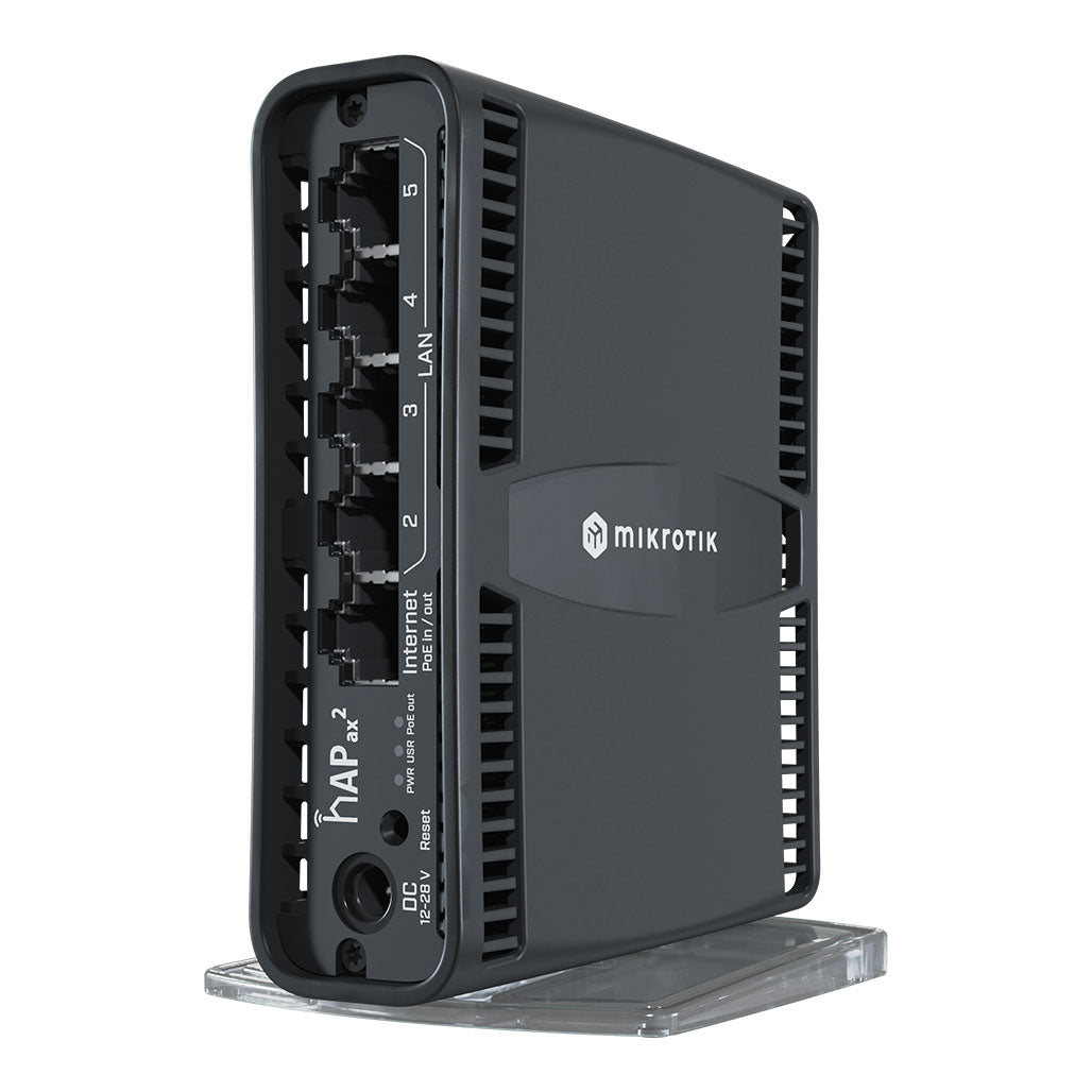 A Photo Of MikroTik hAP ax² WiFi 6 Dual-Band Access Point with 5 Gigabit Ethernet Ports | C52iG-5HaxD2HaxD-TC