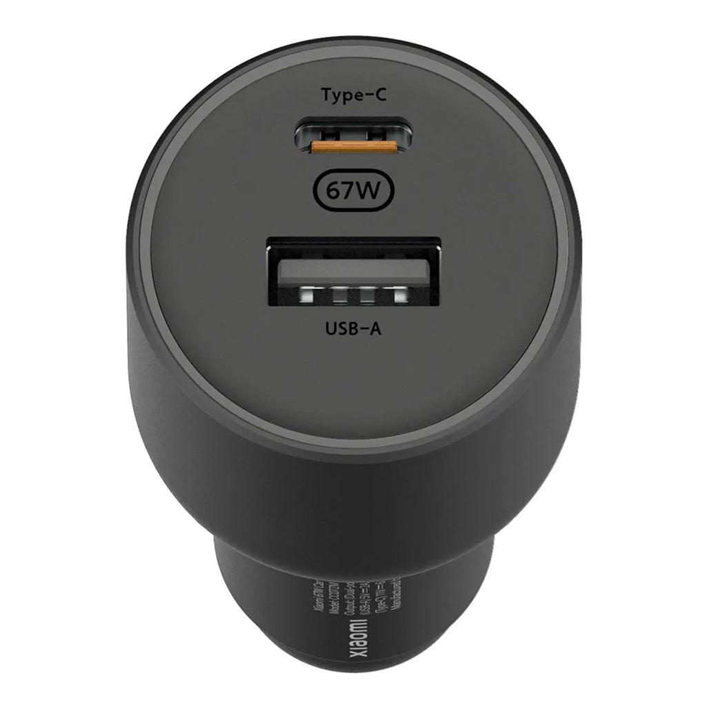 A Photo Of Xiaomi 67W Car Charger (USB-A + Type-C)