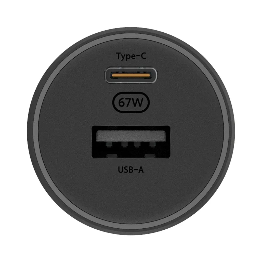 A Photo Of Xiaomi 67W Car Charger (USB-A + Type-C)