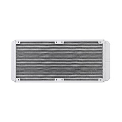 A Photo Of Thermaltake TH240 ARGB Sync Snow Edition AIO Liquid Cooler – Dual 120mm Radiator with RGB Lighting