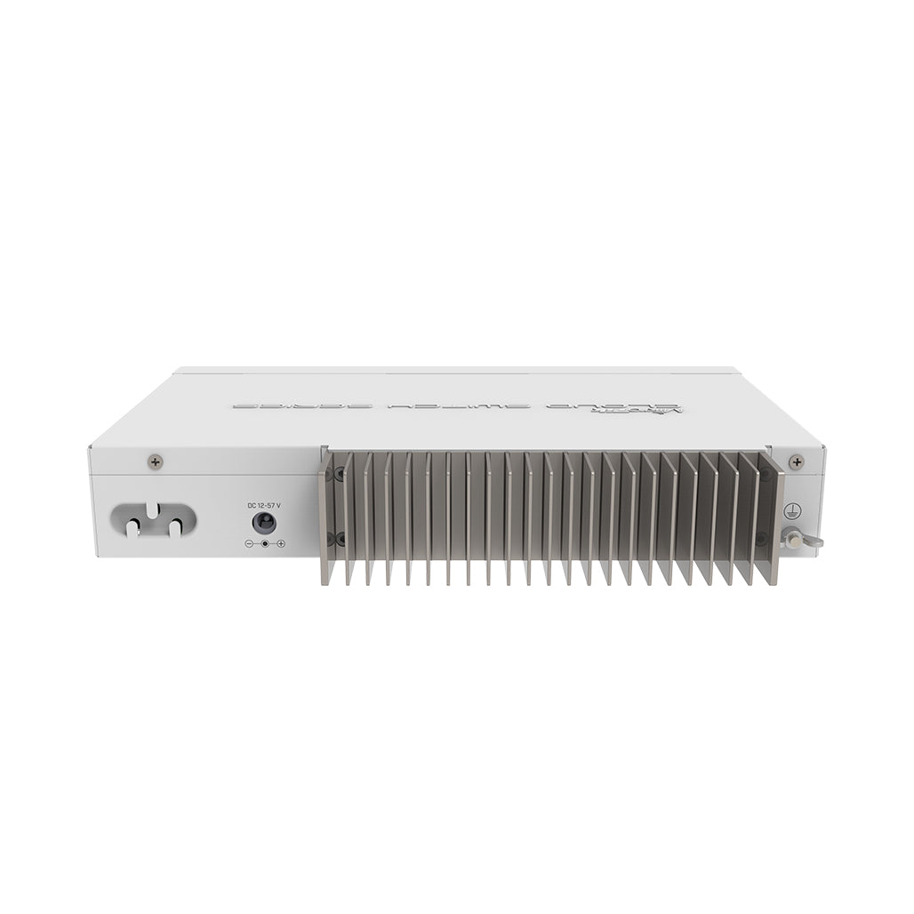 A Photo Of MikroTik CRS309-1G-8S+IN Desktop Switch | 1 Gigabit Ethernet Port, 8 SFP+ 10Gbps Ports