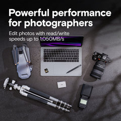 A Photo Of Crucial X9 Pro 4TB Portable SSD – USB 3.2 Gen 2