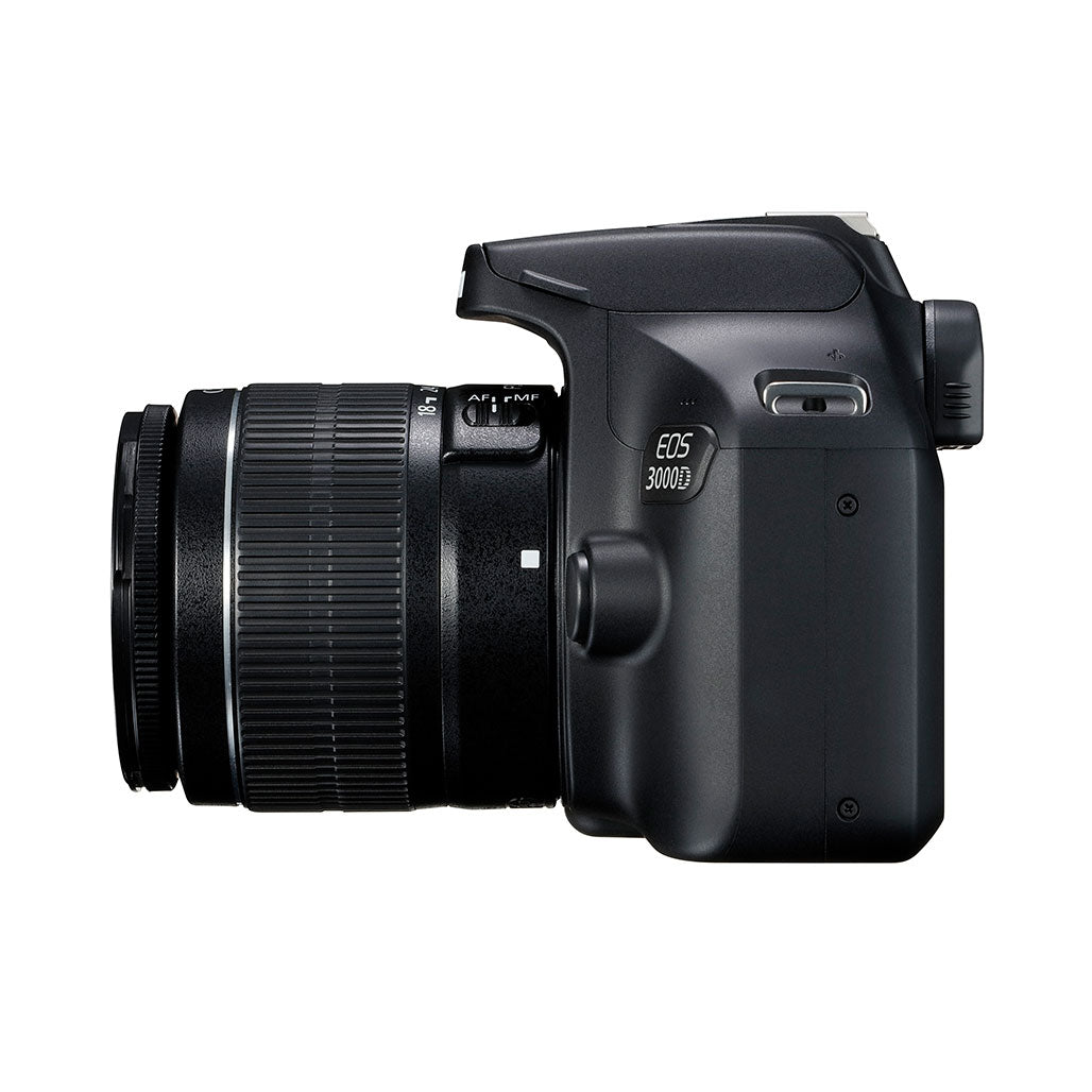 A Photo Of Canon EOS 3000D - DSLR Camera with EF-S 18-55mm III Lens