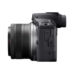 A Photo Of Canon EOS R100 - Mirrorless Camera with RF-S 18-45mm Lens