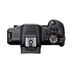 A Photo Of Canon EOS R100 - Mirrorless Camera with RF-S 18-45mm Lens