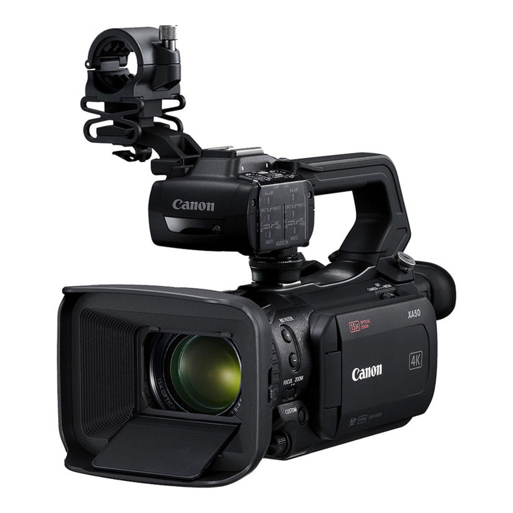 A Photo Of Canon XA50 - UHD 4K30 Camcorder with Dual-Pixel Autofocus