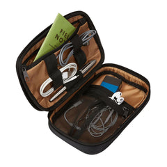 A Photo Of Case Logic 15.6-inch Advantage ADVB-116 Black & Lectro Accessory Case - LAC-100 - Black