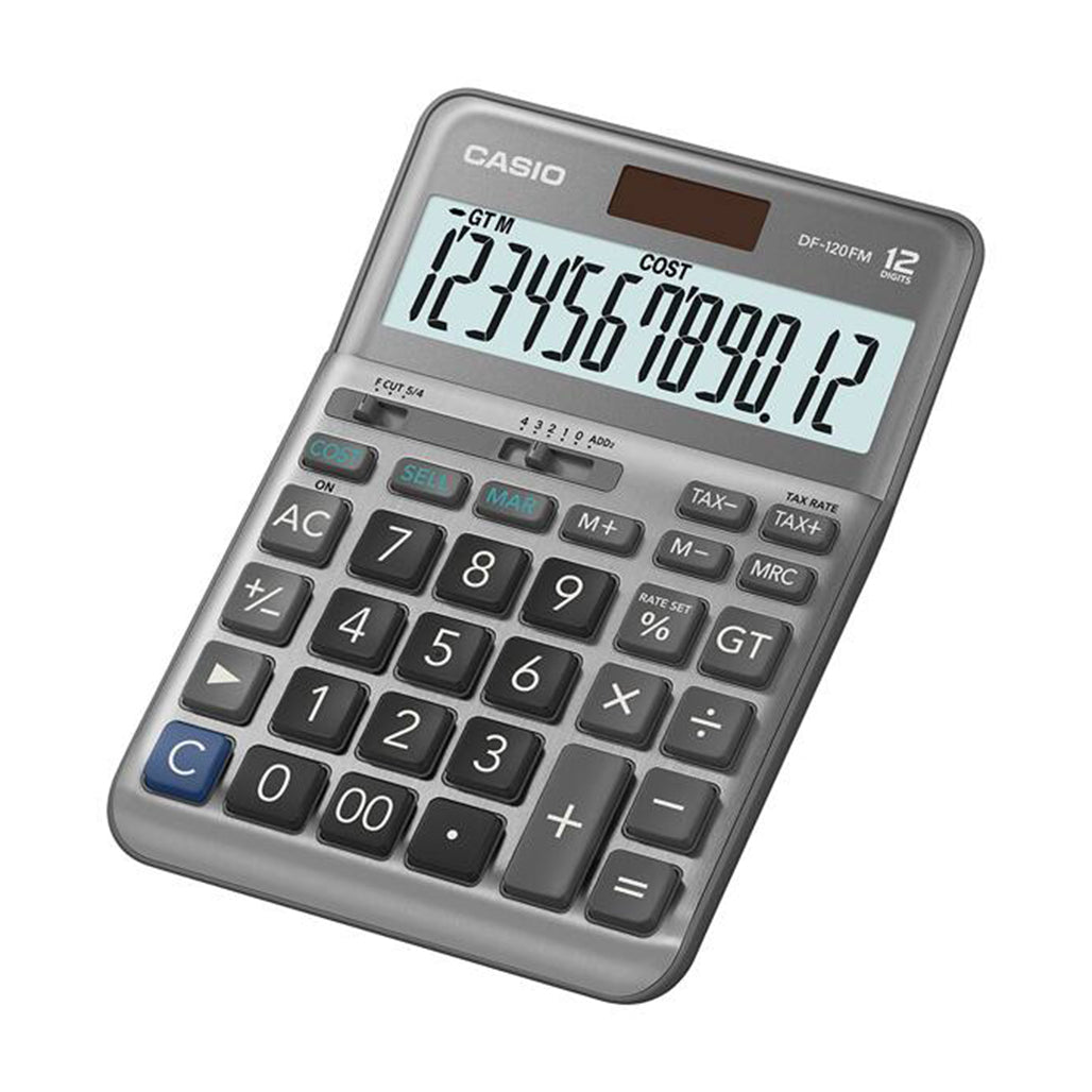 A Photo Of Casio DF-120FM - Desktop Calculator