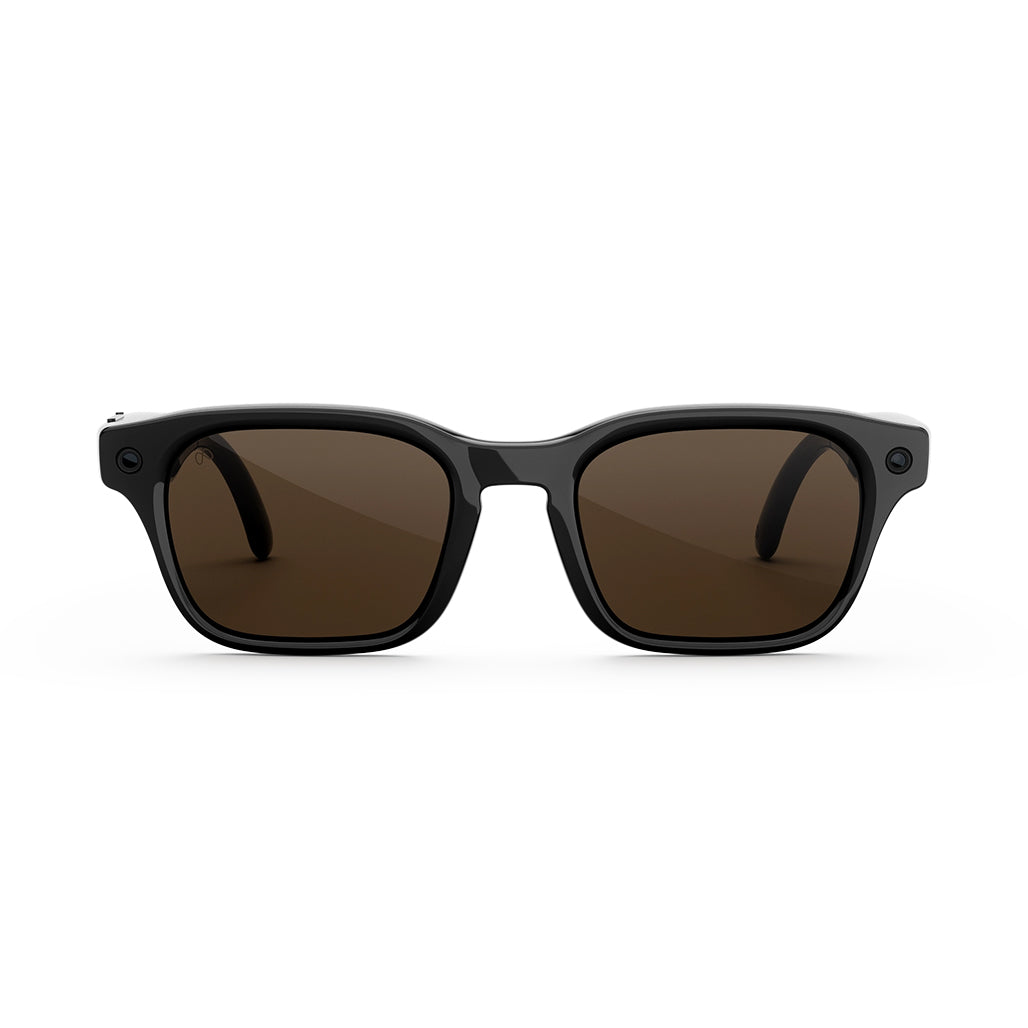 A Photo Of Meta Adventurer AI Smart Glasses - Classic Black/Clear to Grey Transitions