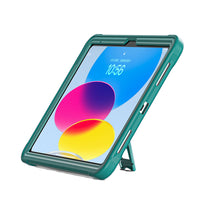 Classic Rugged Case - 360° Rotating Stand & Hand Strap for iPad 11 (2025) & iPad 10.9 (2022)