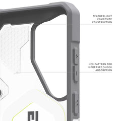 A Photo Of UAG Galaxy S26 Ultra - Pathfinder Clear Case - Lanyard