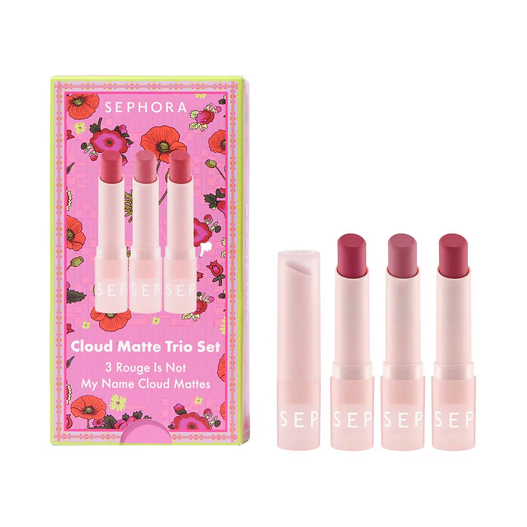 A Photo Of Sephora Cloud Matte Lipstick Trio Set