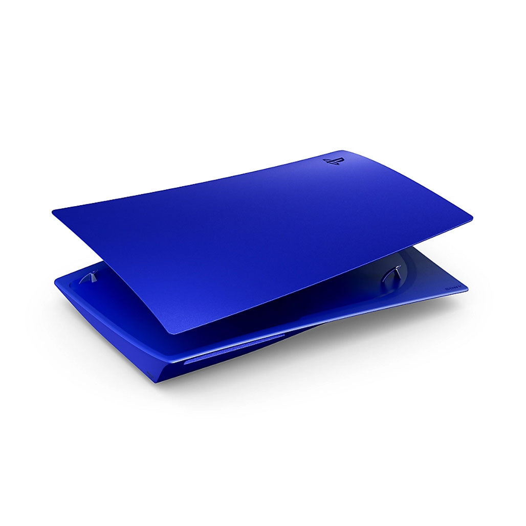 A Photo Of Playstation 5 Console Cover - Cobalt Blue