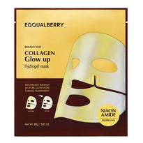 EQQUALBERRY Collagen Glow Up Hydrogel Mask - 4 Sheets