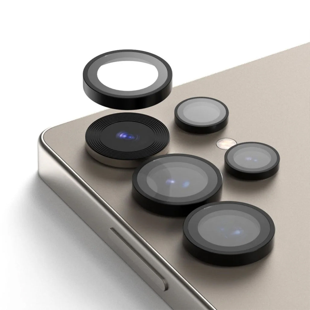 A Photo Of Araree Core MR Samsung S25 Ultra | Premium Aluminium Metal Frame | Camera Lens Protector with 9H Hardness