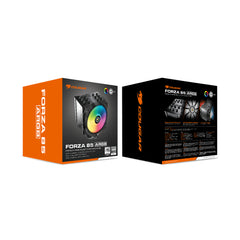 A Photo Of Cougar Forza 85 - ARGB Single-Tower Air Cooler for Mid to High-Level CPUs – Ideal Cooling & Performance
