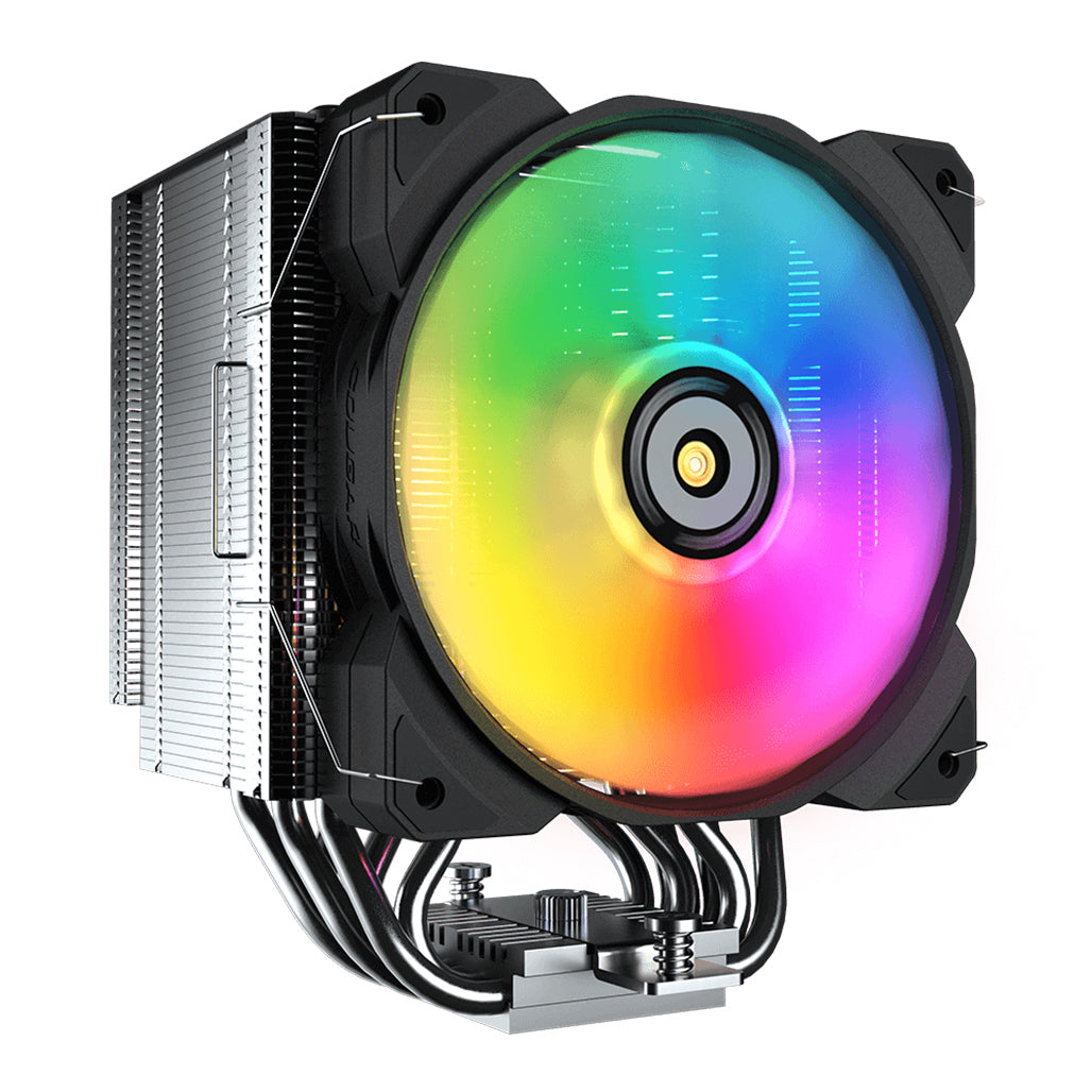 A Photo Of Cougar Forza 85 - ARGB Single-Tower Air Cooler for Mid to High-Level CPUs – Ideal Cooling & Performance