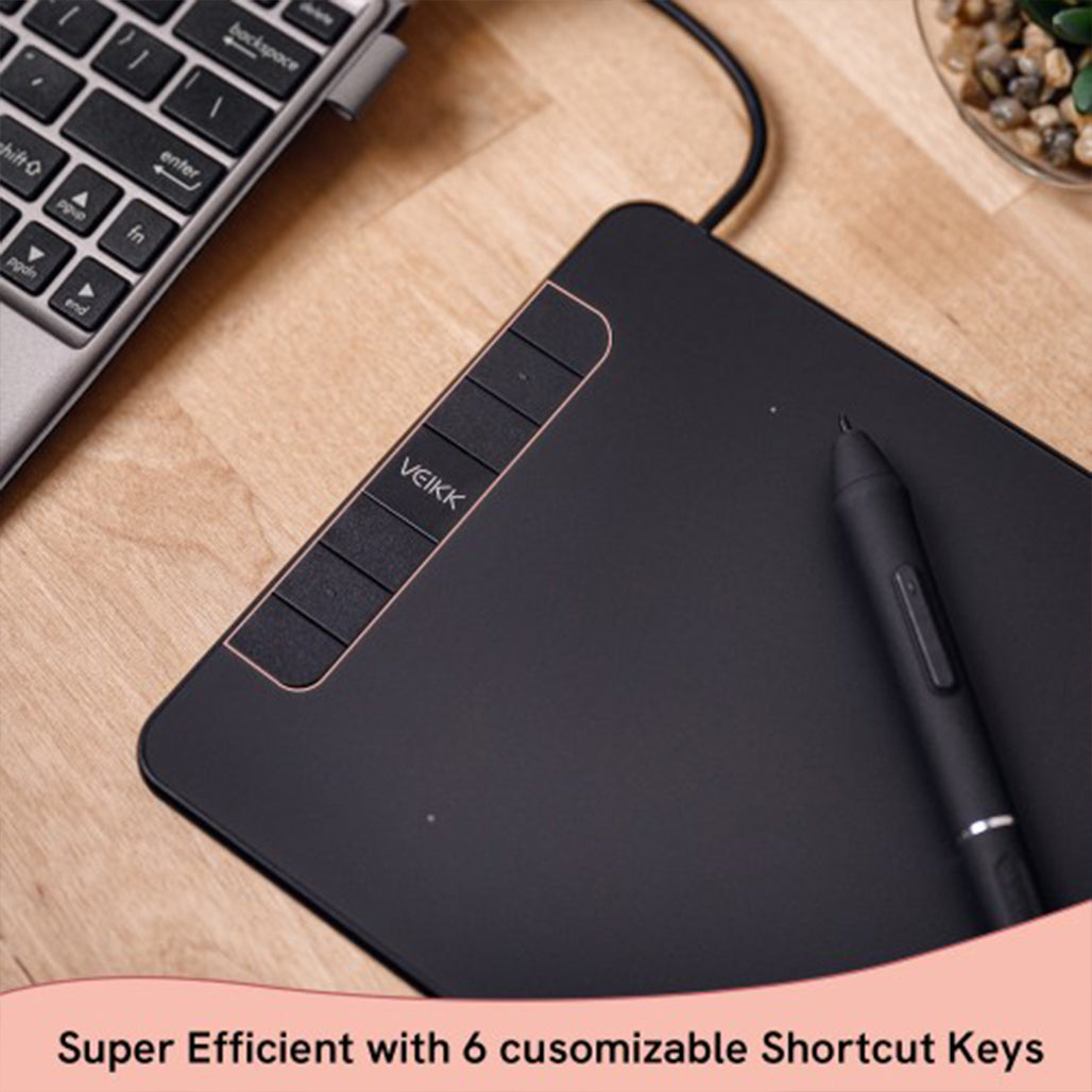 A Photo Of VEIKK VK640 Drawing Tablet – Portable, Precise, and Perfect for Digital Creativity