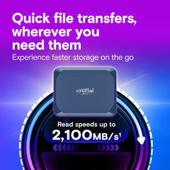 A Photo Of Crucial X10 Portable SSD
