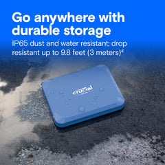 A Photo Of Crucial X10 Portable SSD
