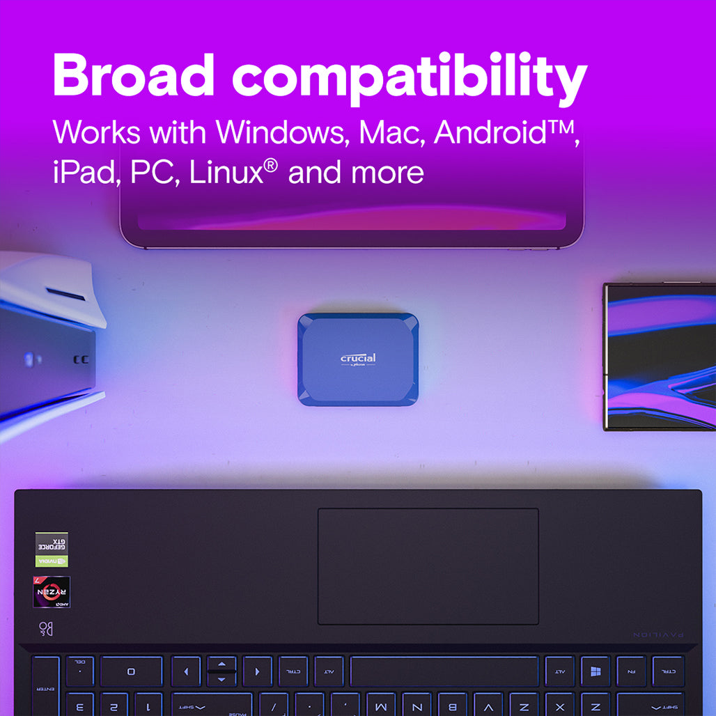 A Photo Of Crucial X10 Portable SSD