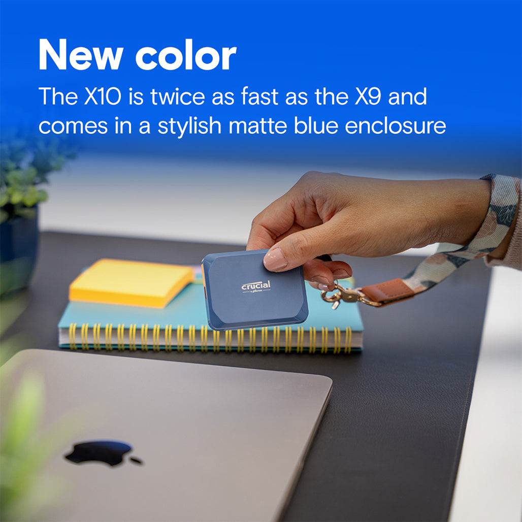 A Photo Of Crucial X10 Portable SSD