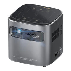 A Photo Of Promate CubeCast – Ultra-Mini Wireless DLP Projector with 1080P Support & Touch Controls