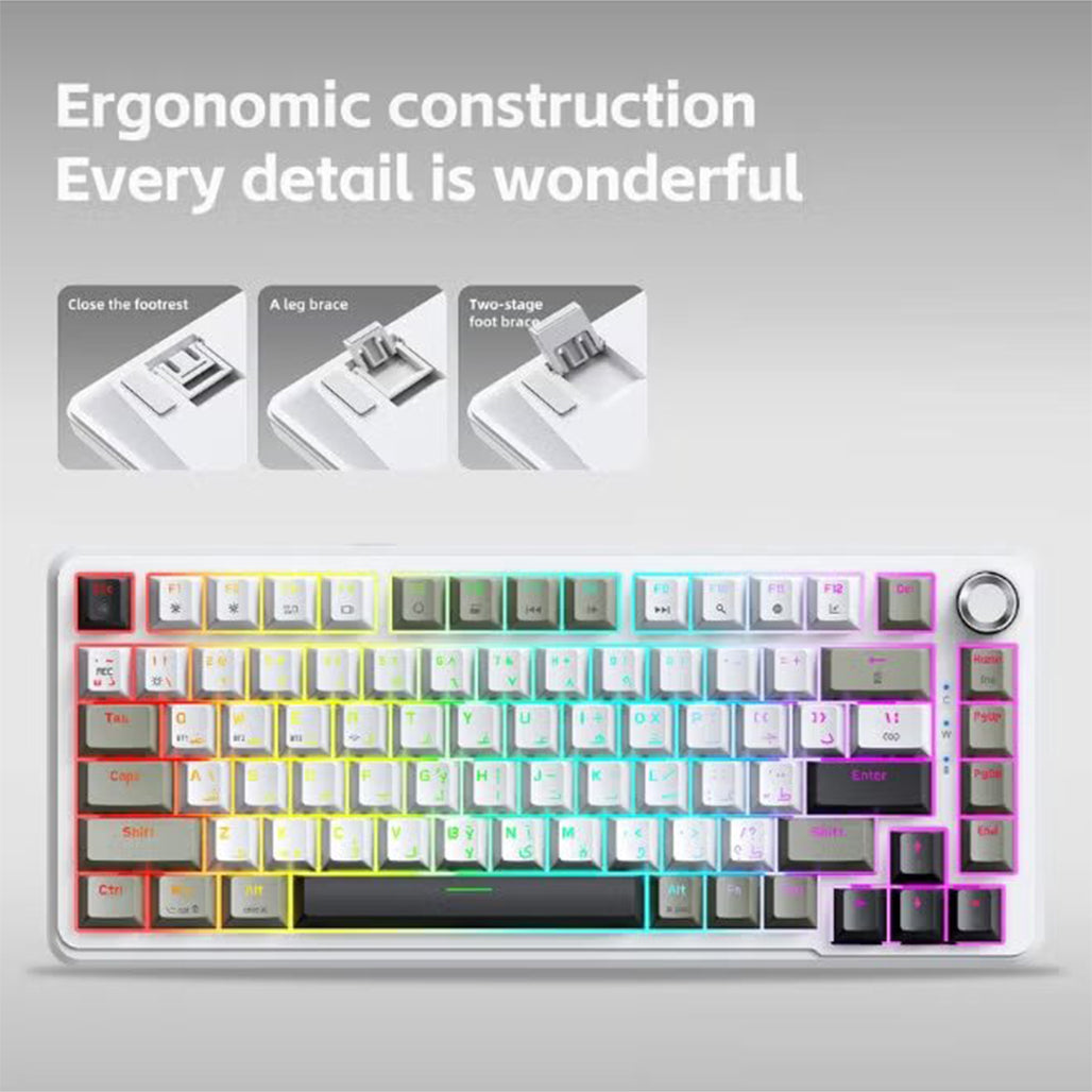 A Photo Of Deadskull Invictus DS-MK088pro Mechanical Gaming Keyboard