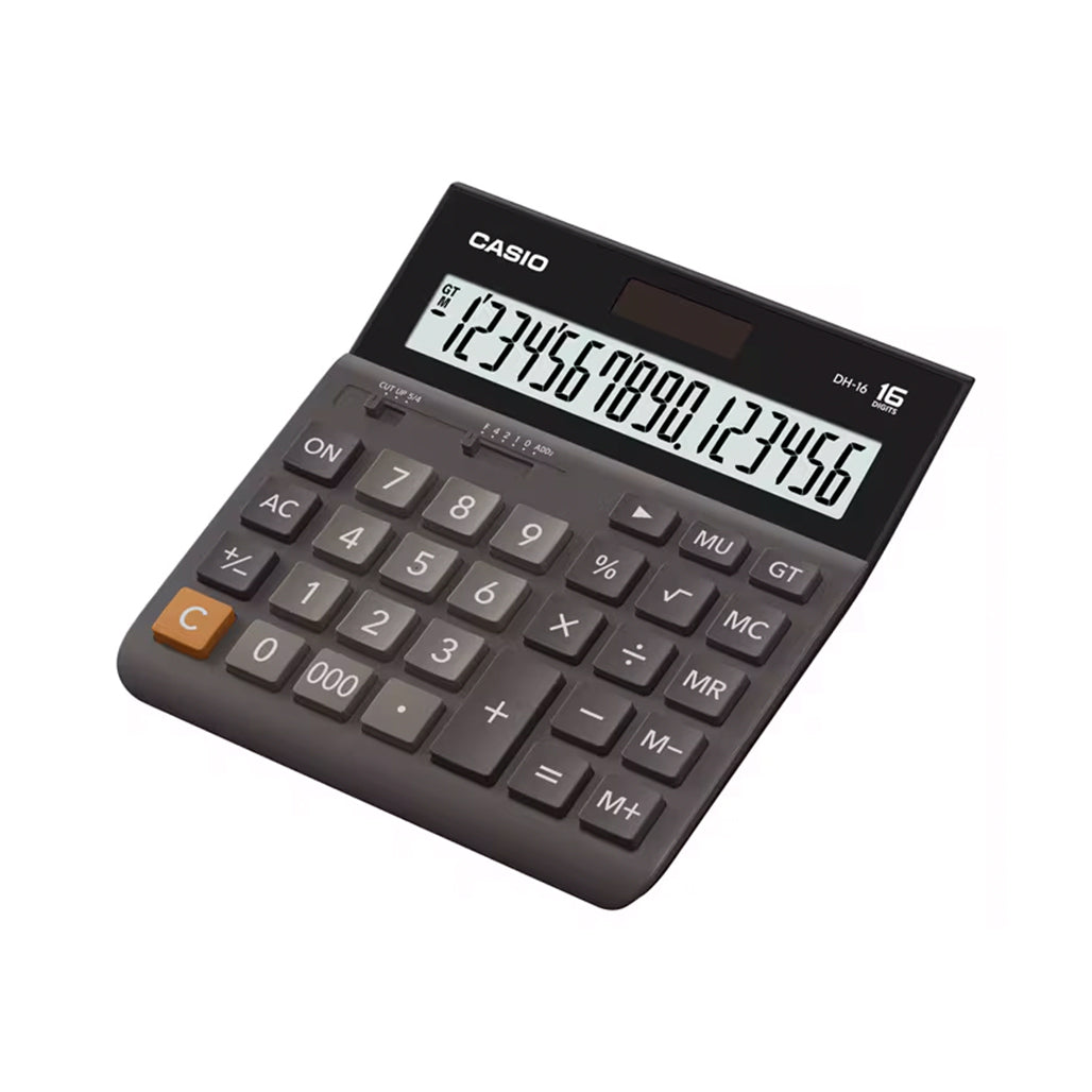 A Photo Of Casio DH-16-BK Desktop Calculator