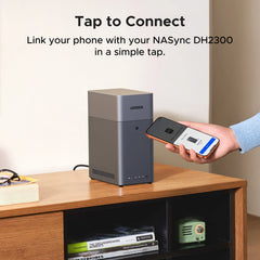 A Photo Of UGREEN DH2300 - 2-Bay Diskless NAS Storage - 60TB