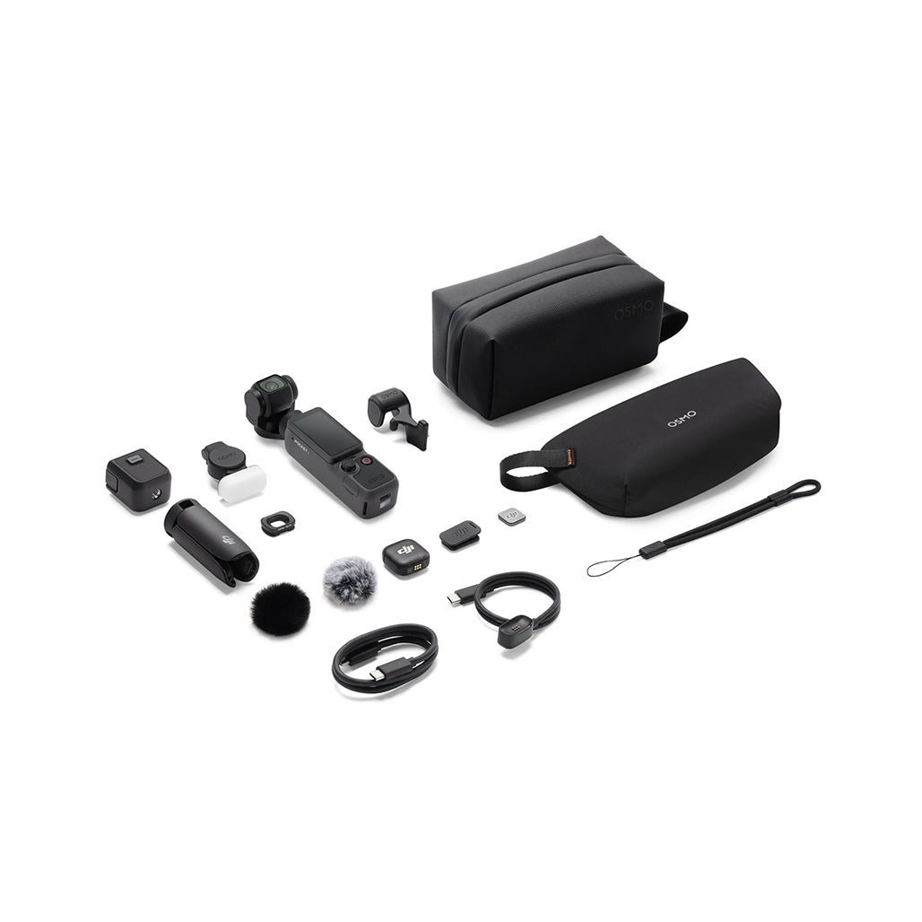 A Photo Of DJI Osmo Pocket 4 Creator Combo - Handheld Gimbal Camera