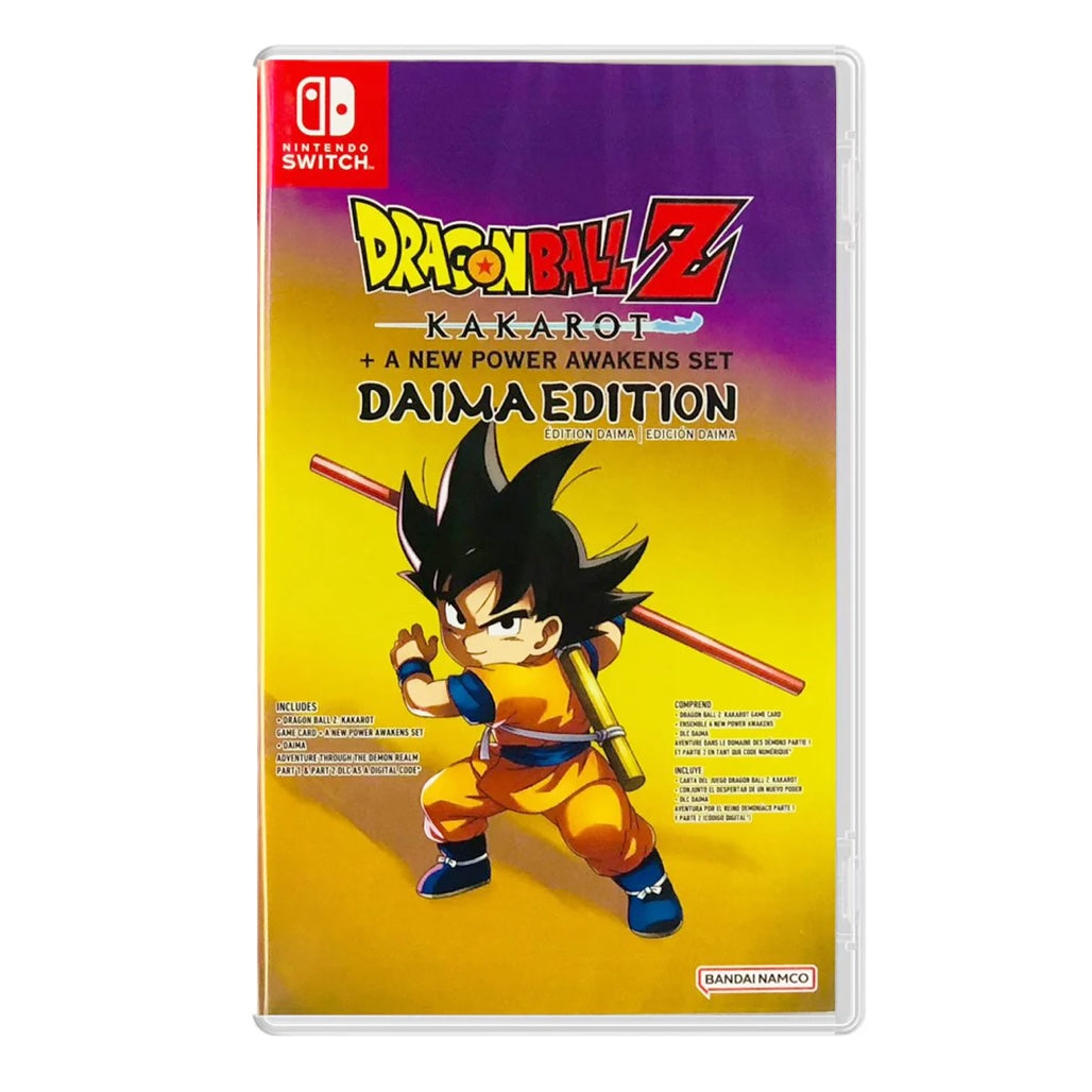 A Photo Of Dragon Ball Z: Kakarot + A New Power Awakens Set - Daima Edition for Nintendo Switch