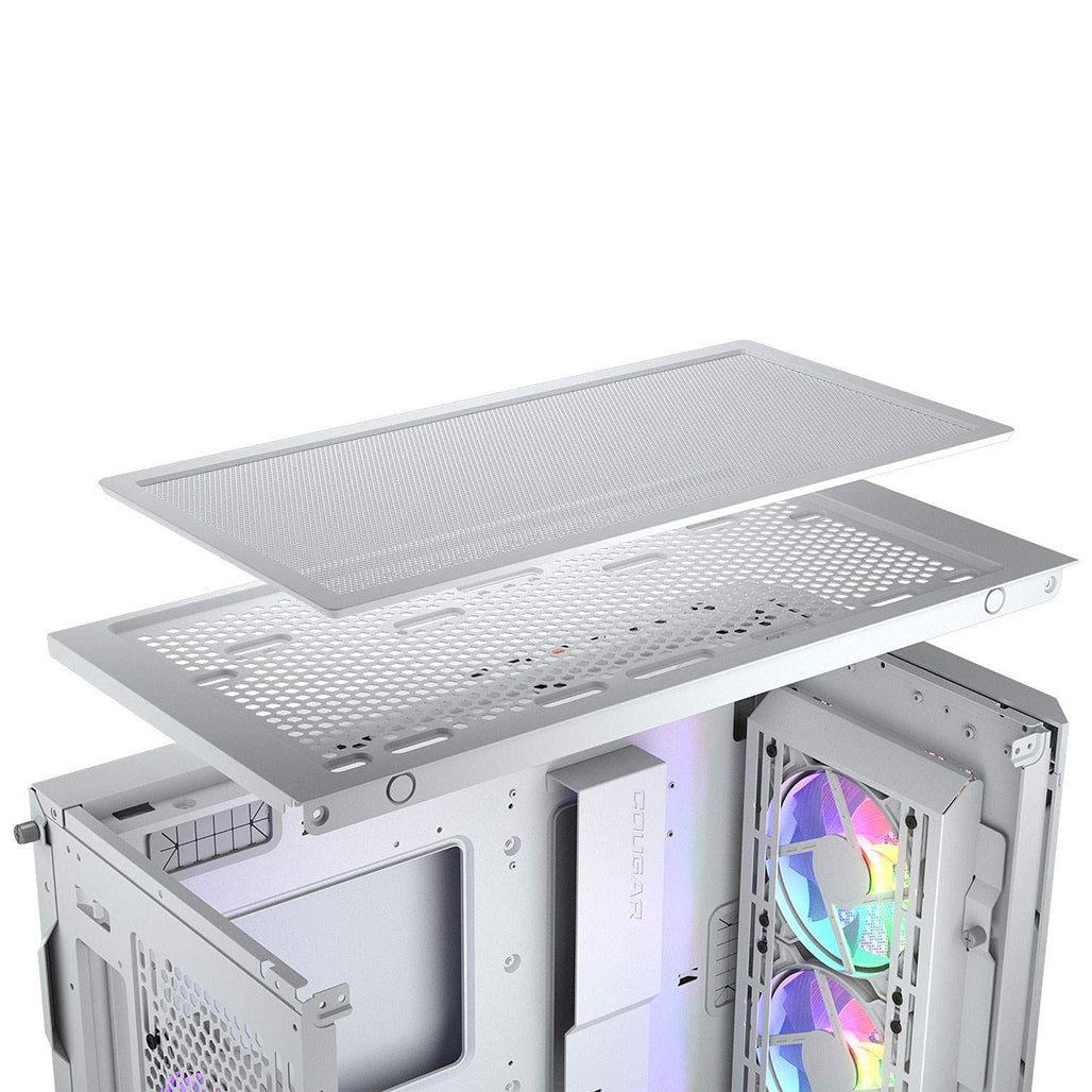 A Photo Of Cougar DUOFACE PRO RGB | Dual-Panel Mid Tower Case with Customizable Airflow