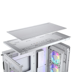A Photo Of Cougar DUOFACE PRO RGB | Dual-Panel Mid Tower Case with Customizable Airflow