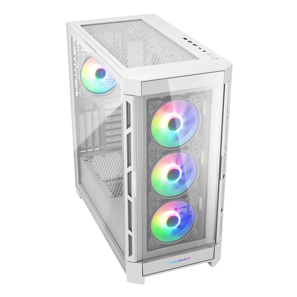 A Photo Of Cougar DUOFACE PRO RGB | Dual-Panel Mid Tower Case with Customizable Airflow