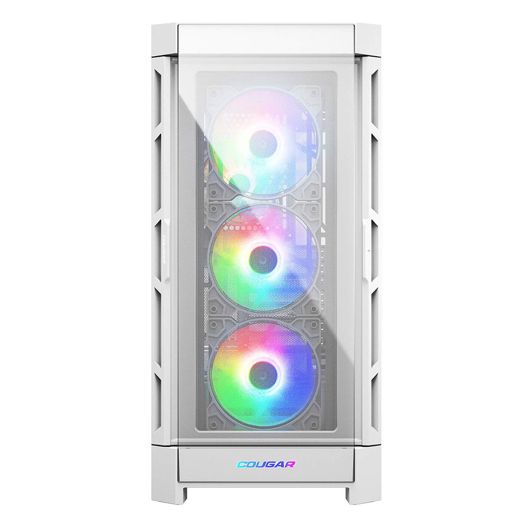 A Photo Of Cougar DUOFACE PRO RGB | Dual-Panel Mid Tower Case with Customizable Airflow