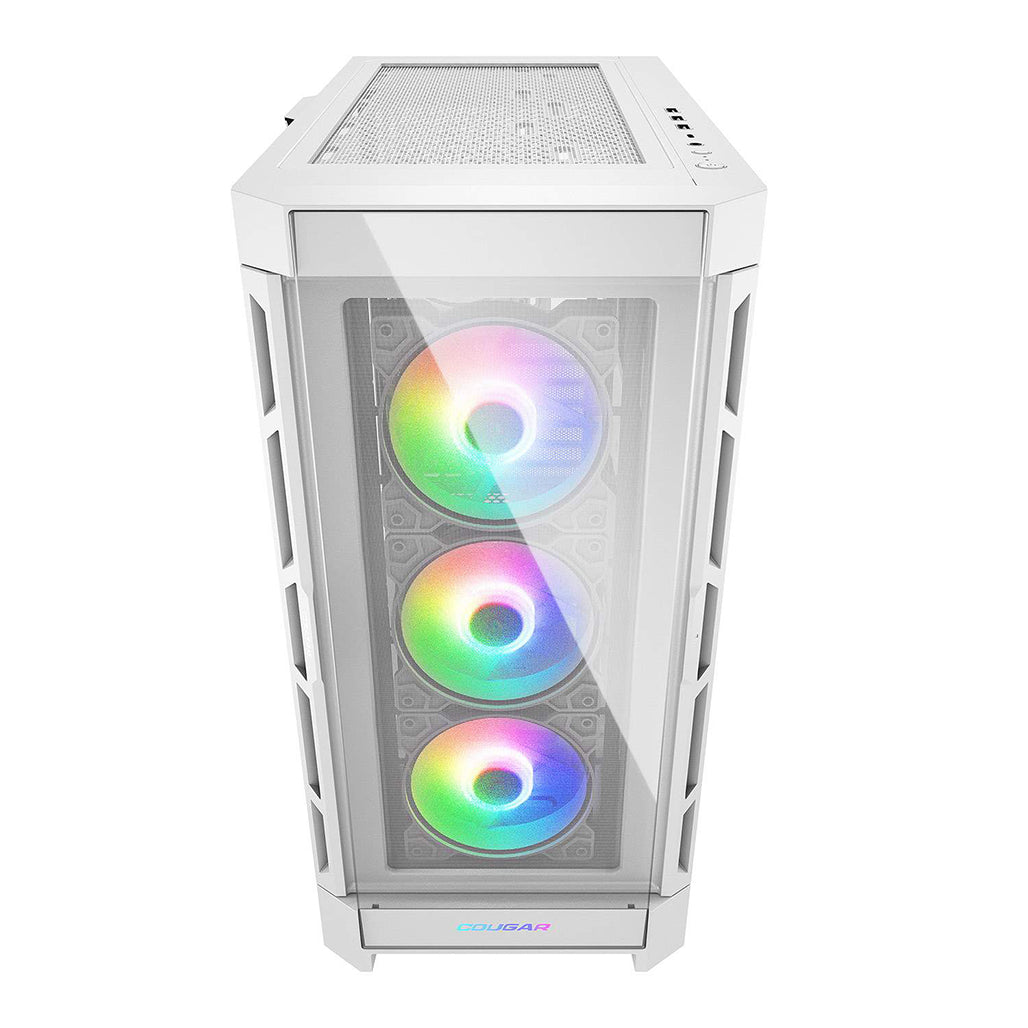 A Photo Of Cougar DUOFACE PRO RGB | Dual-Panel Mid Tower Case with Customizable Airflow