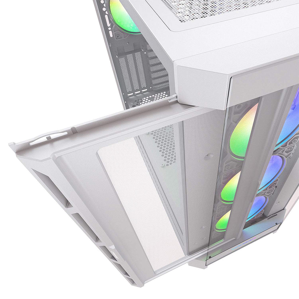 A Photo Of Cougar DUOFACE PRO RGB | Dual-Panel Mid Tower Case with Customizable Airflow