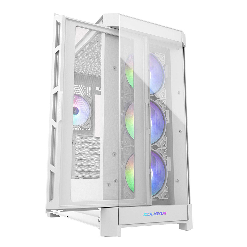 A Photo Of Cougar DUOFACE PRO RGB | Dual-Panel Mid Tower Case with Customizable Airflow