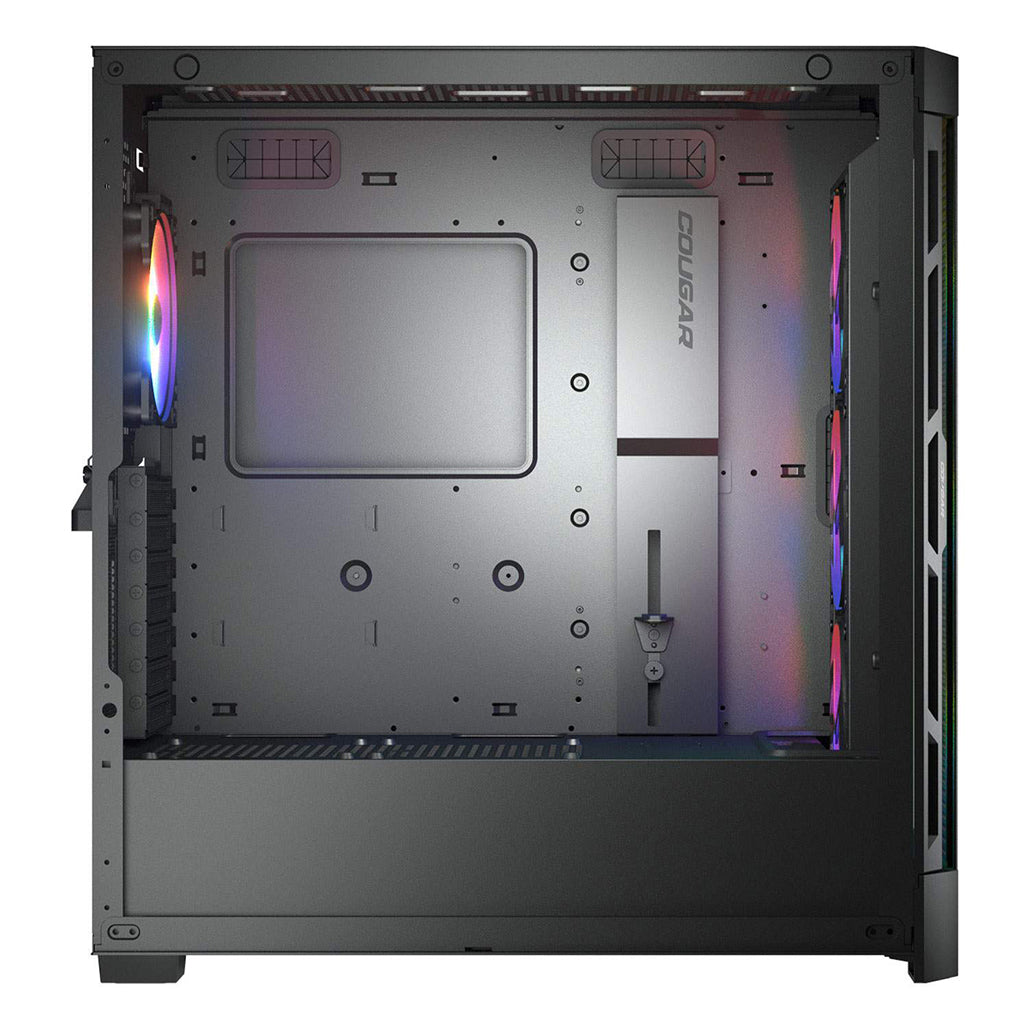 A Photo Of Cougar DUOFACE PRO RGB | Dual-Panel Mid Tower Case with Customizable Airflow