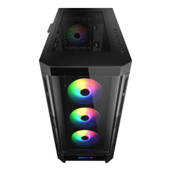 A Photo Of Cougar DUOFACE PRO RGB | Dual-Panel Mid Tower Case with Customizable Airflow