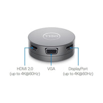 Dell DA310 7-in-1 USB-C Multiport Adapter Travel Hub