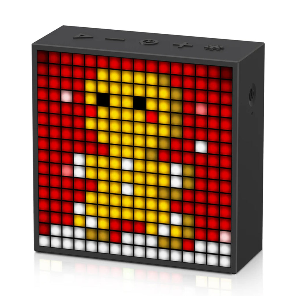 A Photo Of Divoom Timebox-Evo Pixel Art - Bluetooth Speaker with 16x16 DIY LED Display