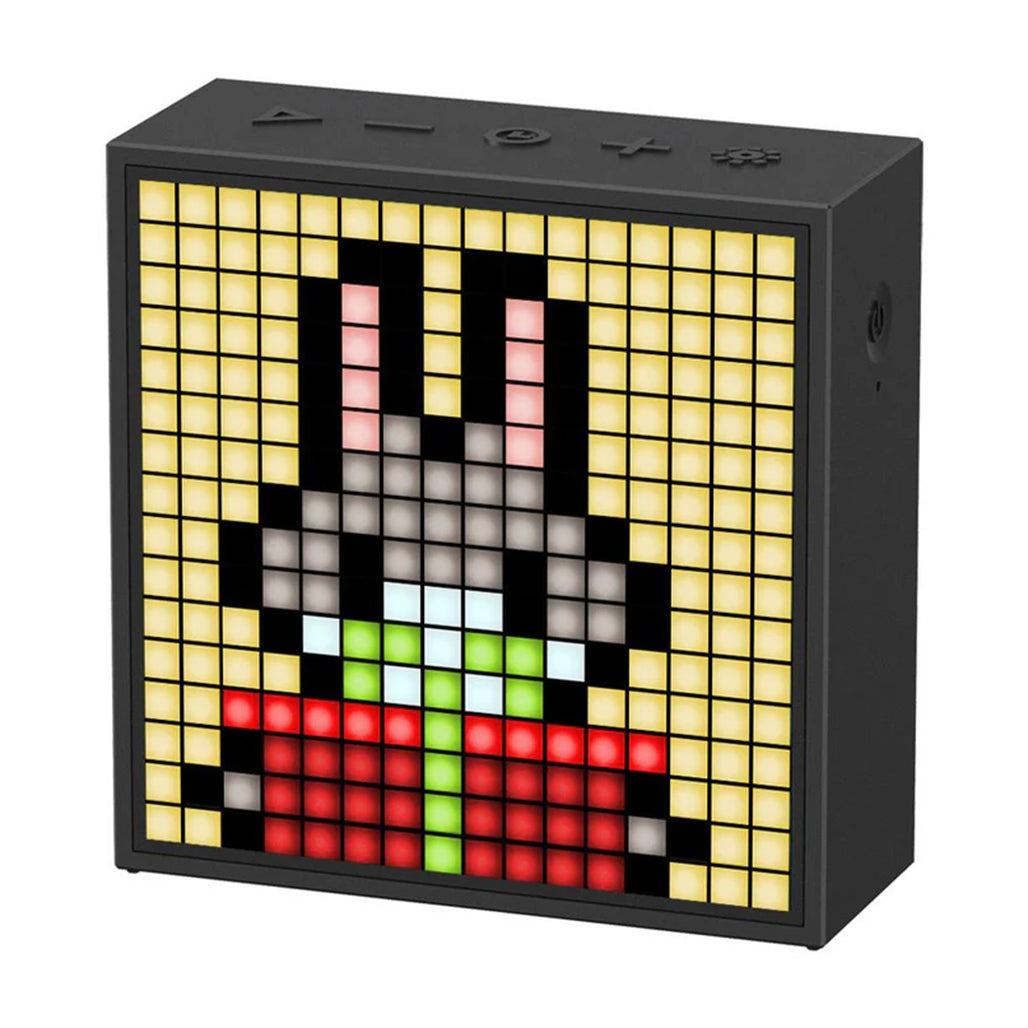A Photo Of Divoom Timebox-Evo Pixel Art - Bluetooth Speaker with 16x16 DIY LED Display
