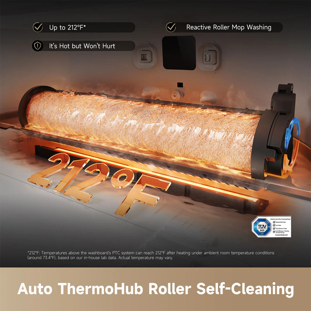 A Photo Of Dreame Aqua10 Ultra Roller Robot Vacuum