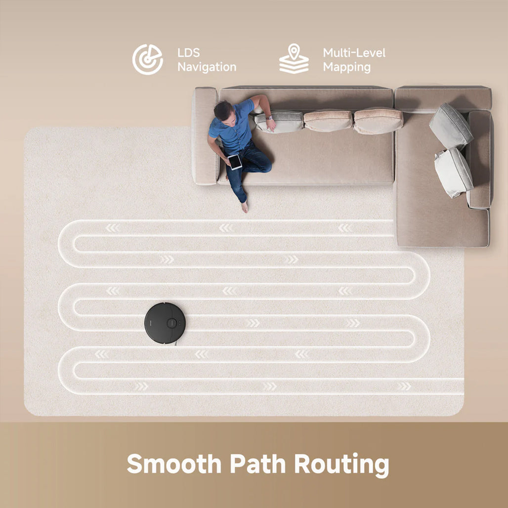 A Photo Of Dreame D20 Plus Robot Vacuum