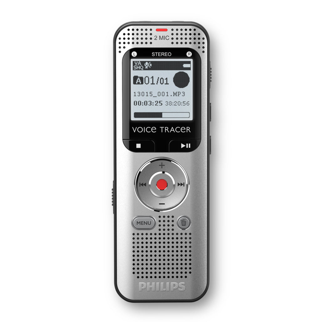 A Photo Of Philips VoiceTracer DVT2015 Audio Recorder