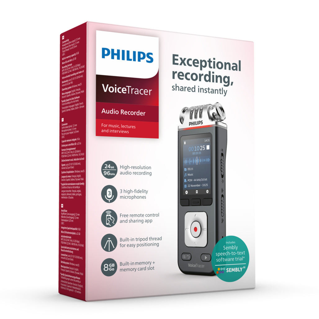 A Photo Of Philips VoiceTracer DVT6115 Audio Recorder