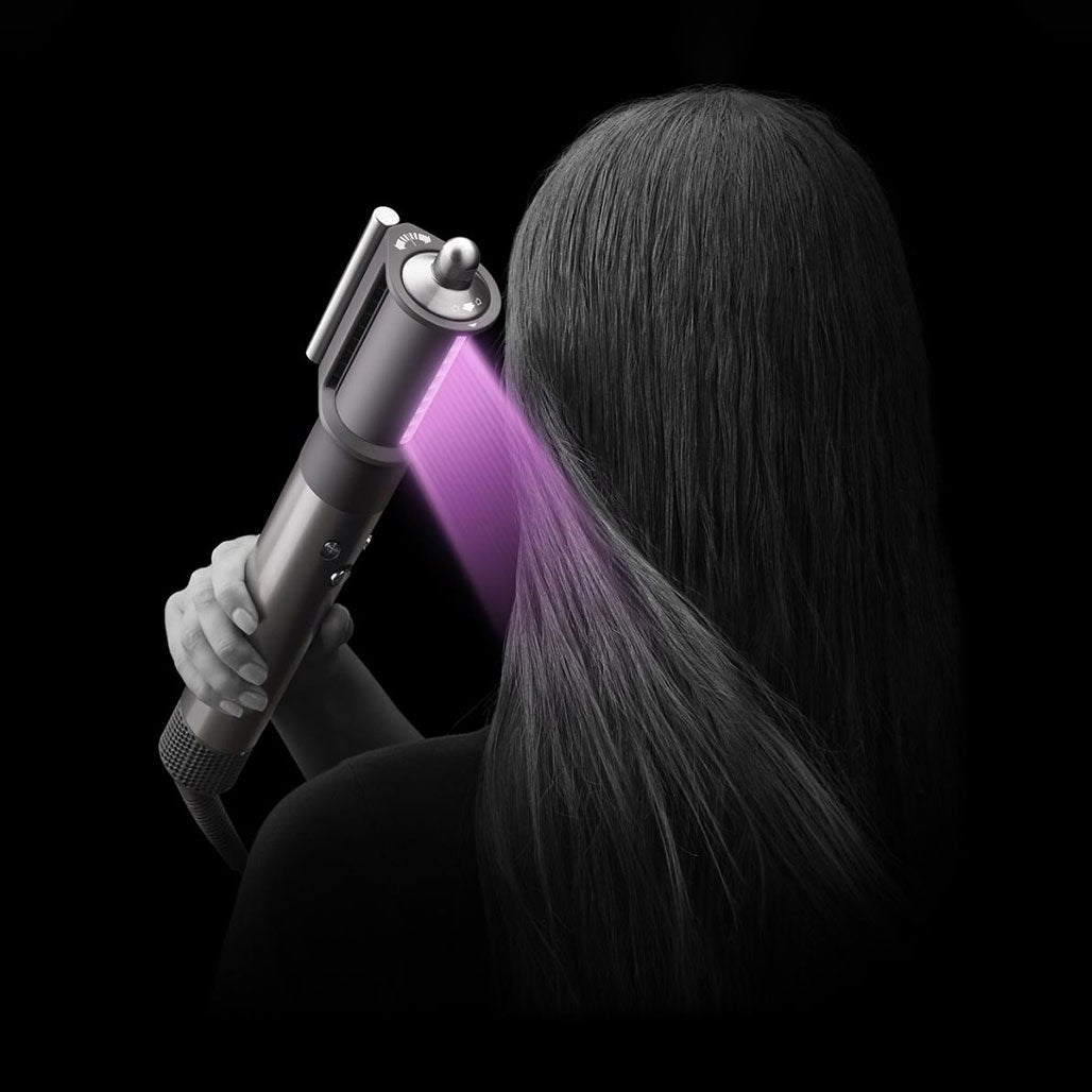 A Photo Of Dyson Airwrap™ Multi-Styler Complete Long with Diffuser | HS05 (Prussian Blue / Rich Copper) – Advanced Hair Styling Innovation