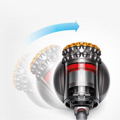 A Photo Of Dyson Big Ball Multi Floor 2 Vacuum Cleaner (Iron/Yellow) – Powerful Bagless Suction & Self-Righting Design